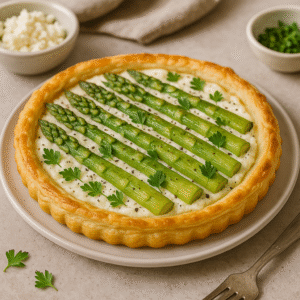 Asparagus Goat Cheese Tart