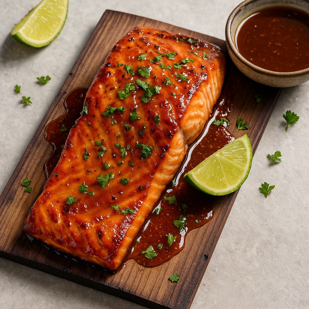 Maple Glazed Salmon